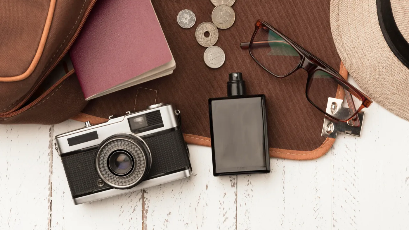 packing perfume when travelling