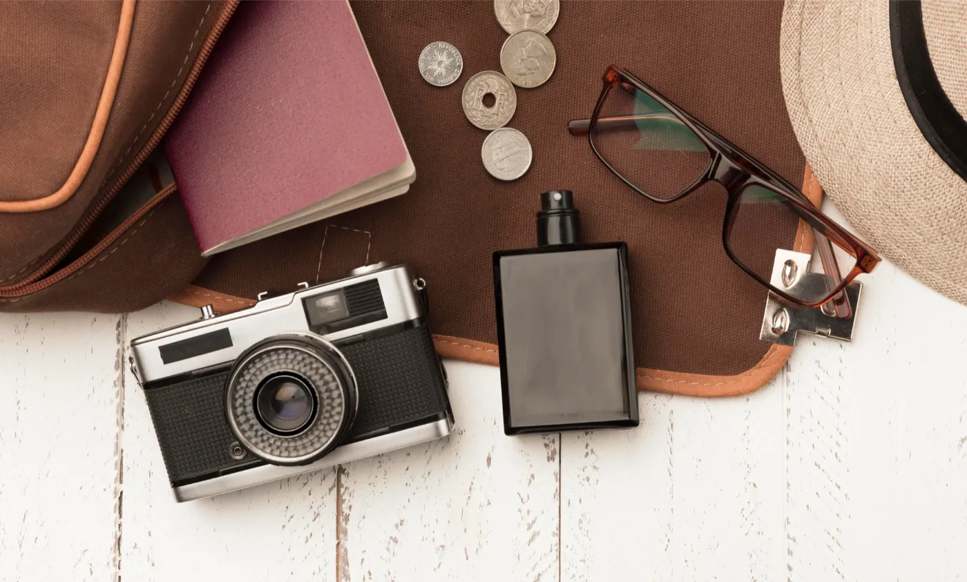 packing perfume when travelling