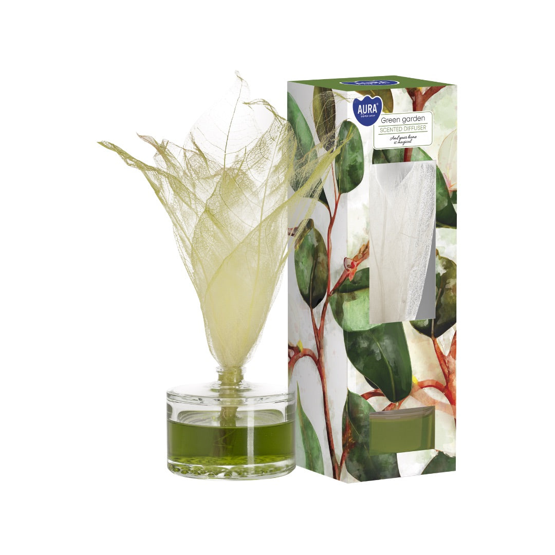 Leaf Reed Diffuser - GREEN GARDEN - 50ml