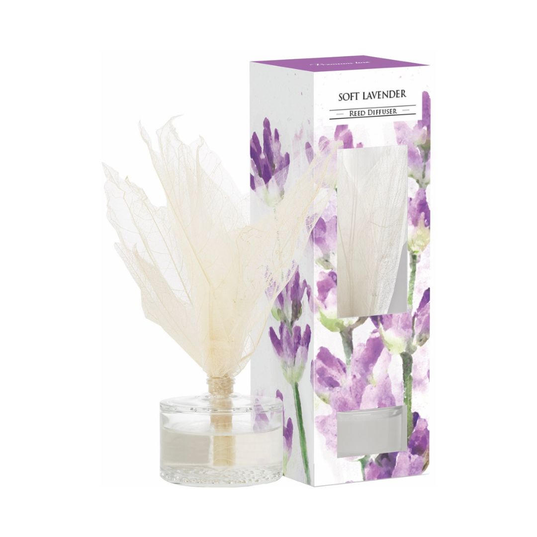 Leaf Reed Diffuser - SOFT LAVENDER - 50ml Perfume Replica (Dupe Scent ...