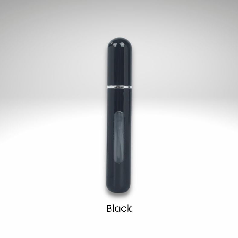 Refillable Travel Atomiser 8ml Black