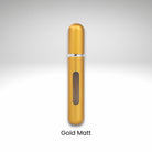 Refillable Travel Atomiser 8ml Gold