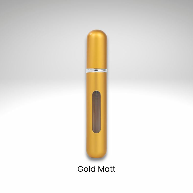 Refillable Travel Atomiser 8ml Gold