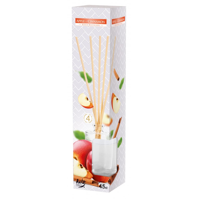Reed Diffuser - APPLE CINNAMON - 45ml Perfume Replica (Dupe Scent ...