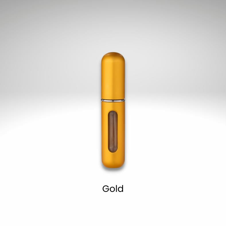 Refillable Travel Atomiser 5ml Gold