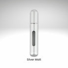 Refillable Travel Atomiser 8ml Silver