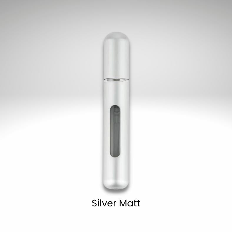 Refillable Travel Atomiser 8ml Silver